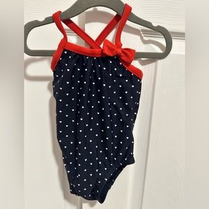 Baby Gap baby girls one piece bathing suit, Size 6-12 months